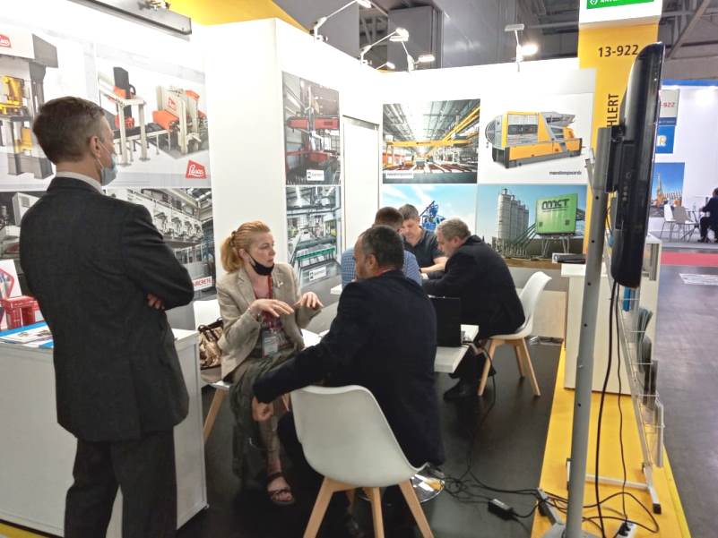 Our participation in the Bauma CTT Russia 2021 exhibition in Crocus Expo  Hall 13, Stand 922